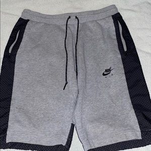 Gray Nike Sweat Shorts